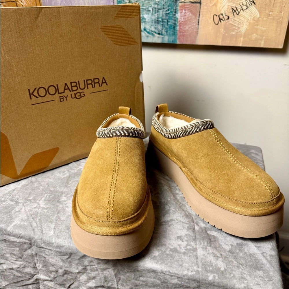 Brand New Koolabarra By Ugg Buree Platform Slippers Size 10 - Picture 17 of 17